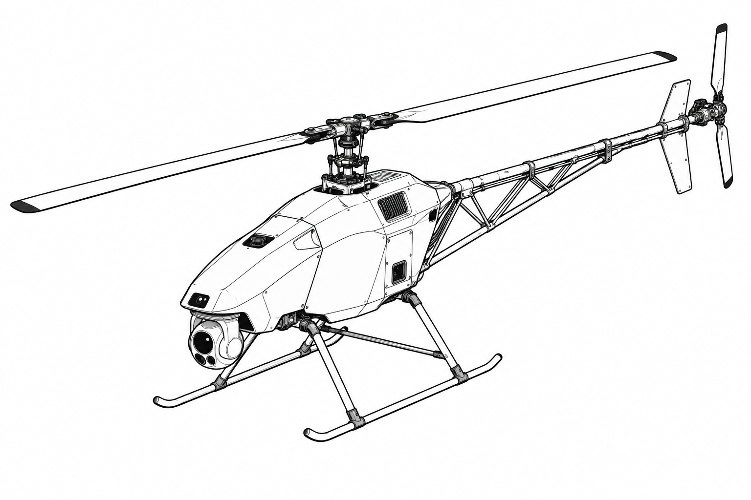 Anduril Ghost military drone profile image
